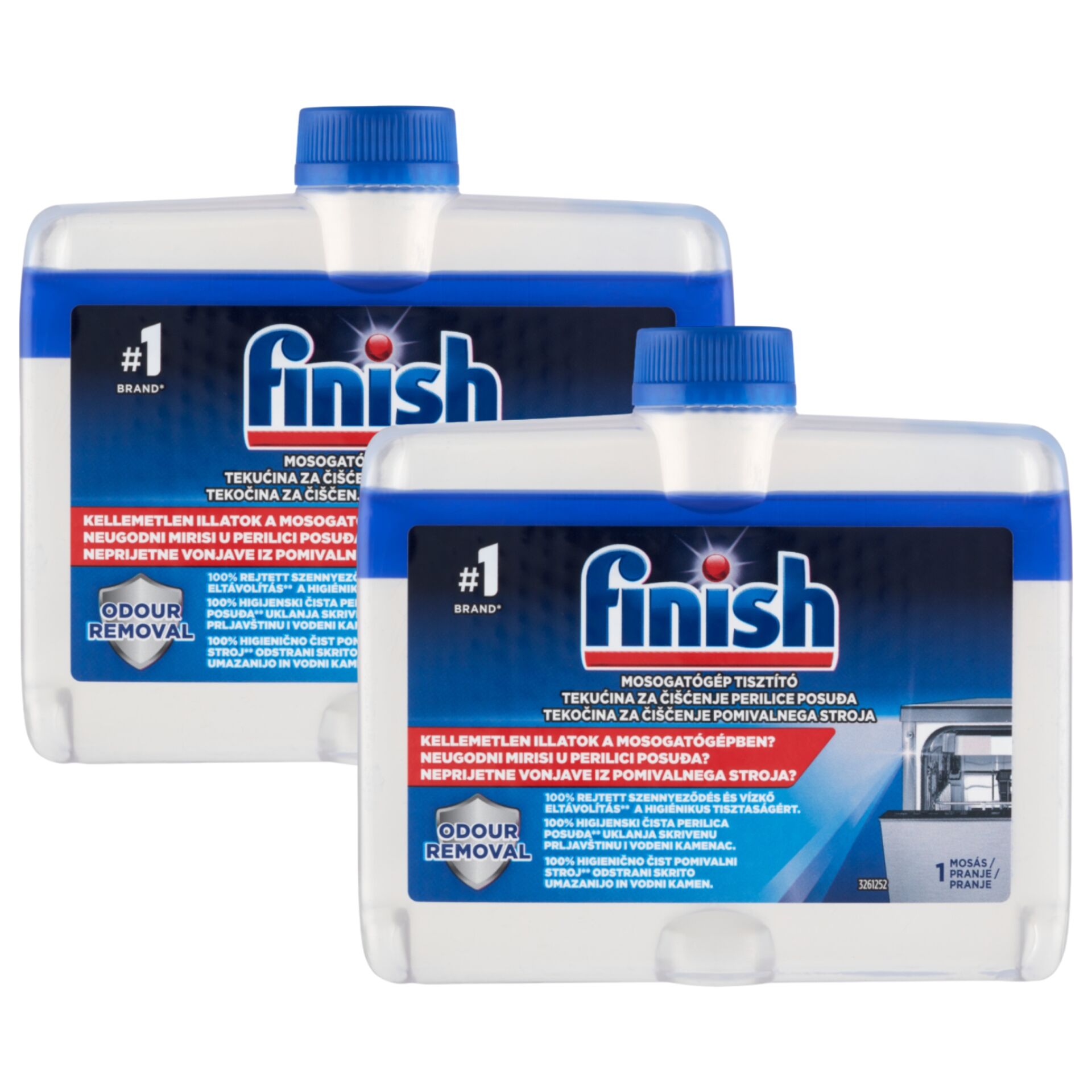E-shop Finish Čistič umývačky riadu 2x250ml (17569) + darčeková vzorka produktu