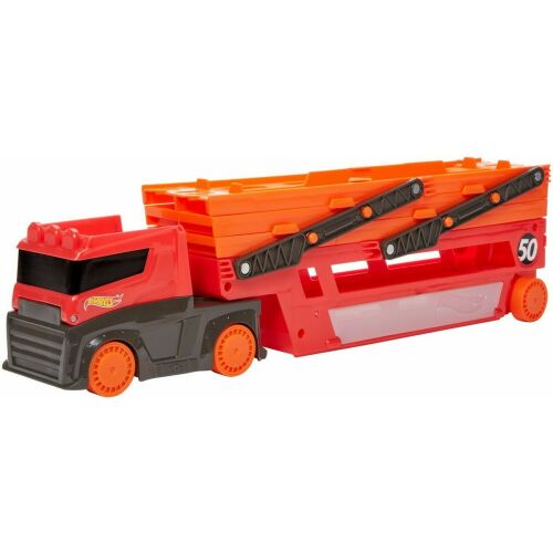 HOT WHEELS MEGA AUTÓSZÁLLÍTÓ 176492268 - Autópálya és parkolóház
