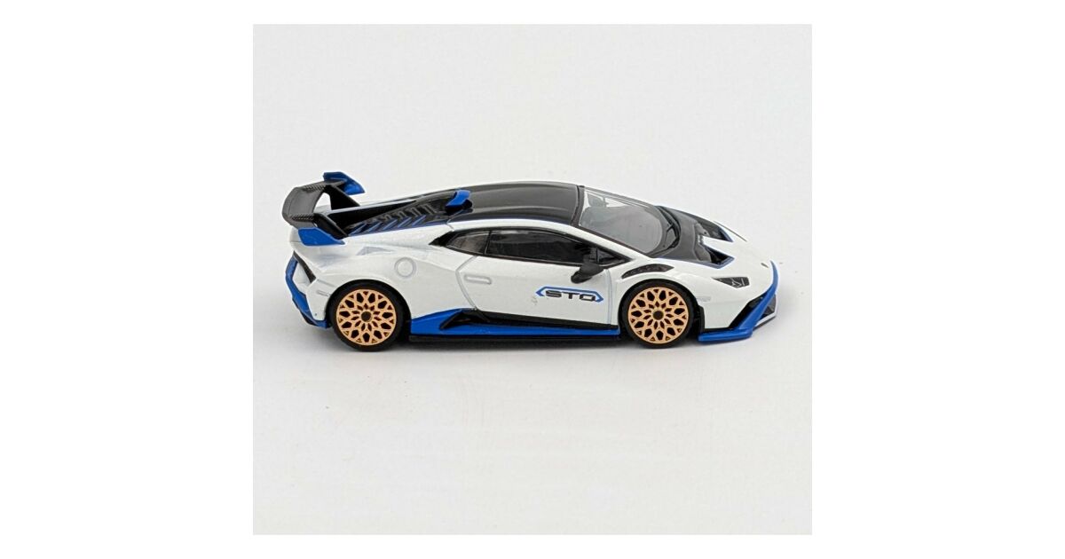 Voiture Télécommandée Lamborghini Huracán Sto Bleu 1:14 (2 Unités) à Voiture Télécommandée Lamborghini Huracán Sto Bleu 1:14 (2 Unités) à