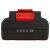 RED TECHNIC RTAPW0010-BT 20V 2Ah akkumulátor elölnézet töltésjelzővel