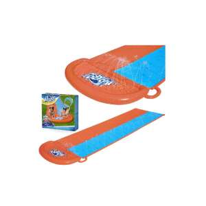 Bestway H2OGO! double lane water slide with sprinkler, 488 cm, orange and blue - Bestway