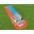 Bestway H2OGO! double lane water slide with sprinkler, 488 cm, orange and blue, kids using the slide