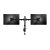 Equip 650152 Dual Monitor Desk Mount with Monitors