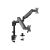 Equip 650133 Dual Monitor Desk Mount - Adjustable Monitor Arm for 17-32 inch Screens