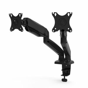 Port Designs 901105 dupla monitor asztali konzol 81,3 cm-es (32") monitorokhoz, fekete - Port Designs