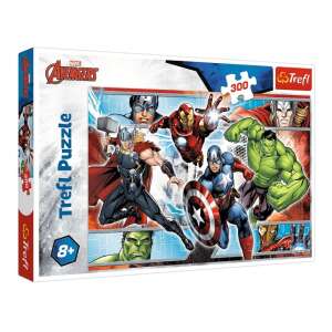Trefl 300-teiliges Avengers-Puzzle mit Thor, Iron Man, Captain America und Hulk - Trefl Puzzle
