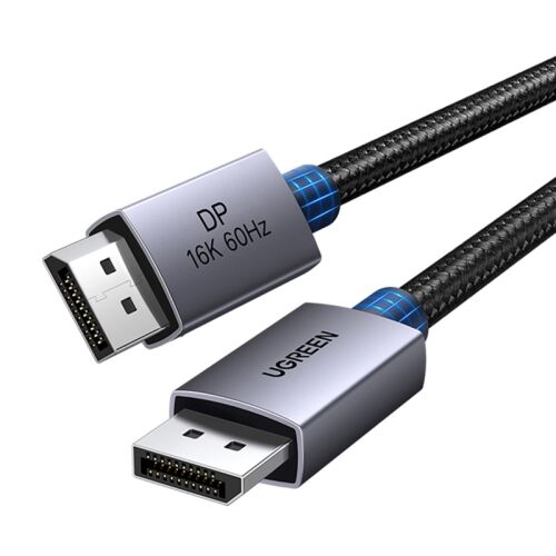 Ugreen DP131 16K 60Hz  80 Gbps  1m DisplayPort Kábel 151843795 - DisplayPort