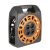 HJR 3-20 cable reel with 20m H05VV-F 3G1.0 mm² cable, plastic frame, four sockets