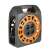 HJR 3-20 20 meter cable reel with 4 sockets, orange and black
