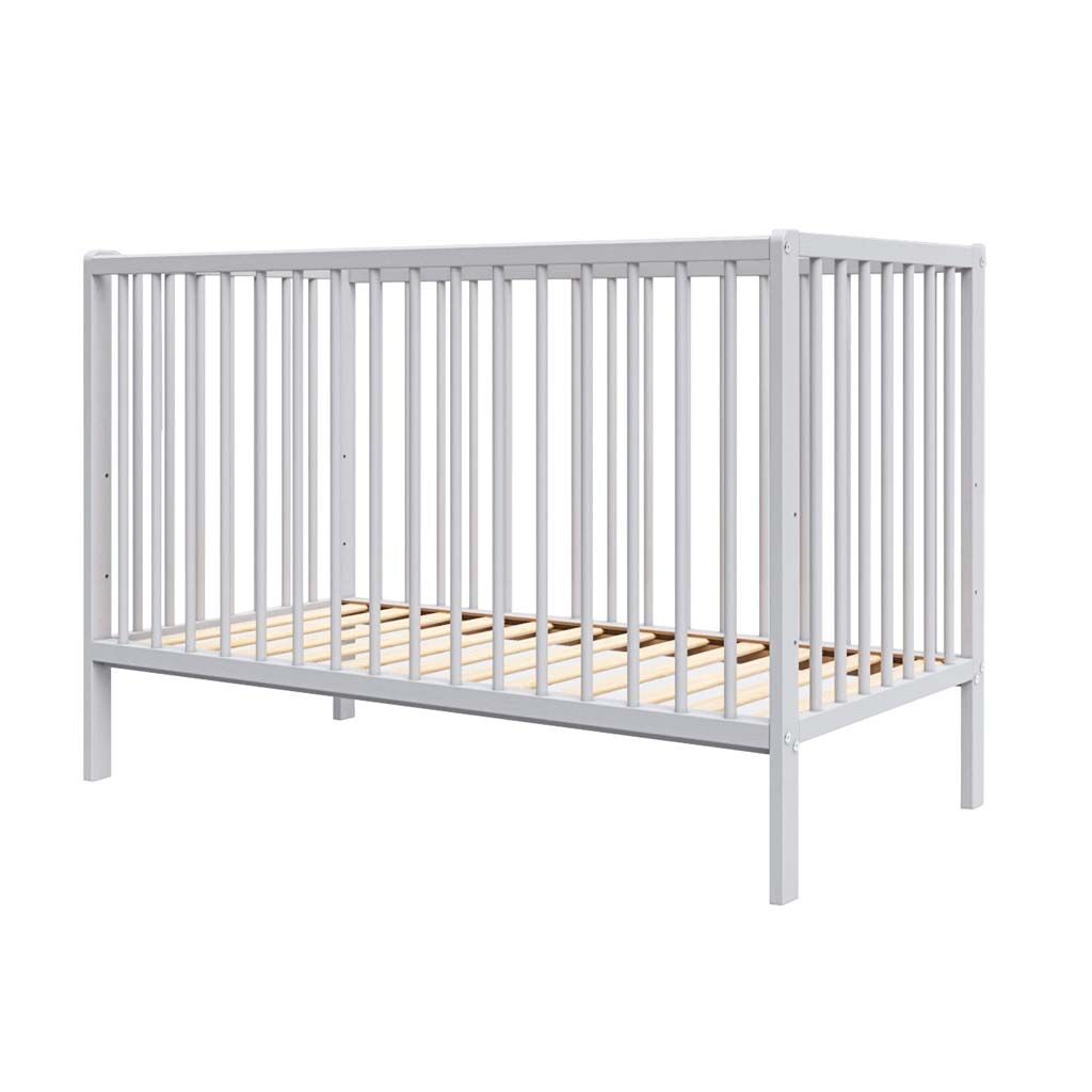 E-shop PETITE&amp;MARS Drevená detská postieľka Moony Grey