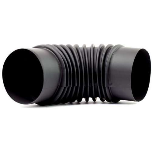 Fekete rugalmas ereszcsatorna könyök