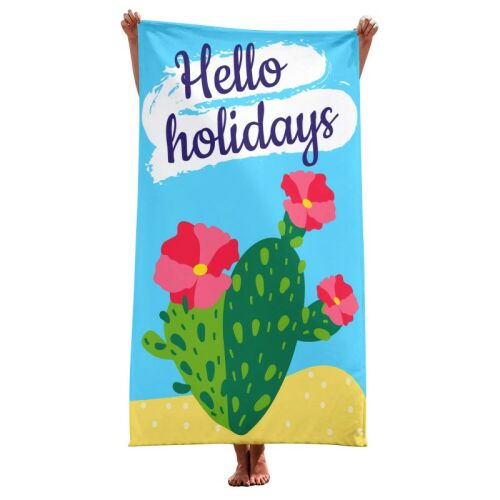HELLO HOLIDAYS téglalap alakú strandtörölköző 150x70 REC54WZ2 162840120 - Törölköző