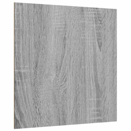 vidaXL Szürke Sonoma Fa Dekor Panel, 30x30 cm - Falpanel és falmatrica
