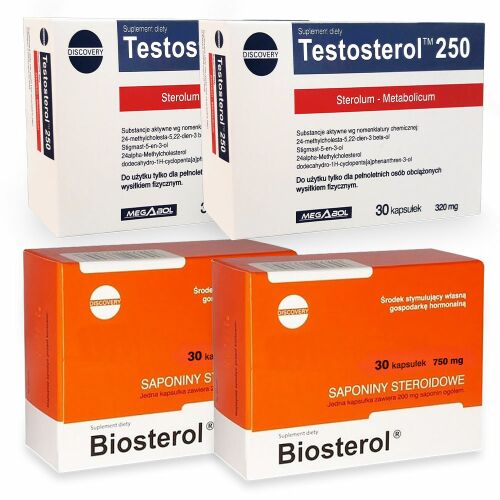 Megabol Biosterol és Testosterol táplálékkiegészítő csomag az izomnövekedésért - Étrendkiegészítő