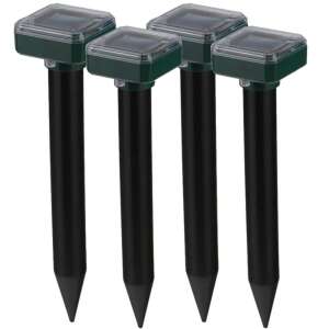 4 Repelente Solare pentru Cârtițe și Dăunători, Set de 4 repelenți solari pentru cârtițe și dăunători - Sumker