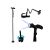 Collapsible Mobility Cane with LED Light 43716702