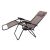 RelaxDays Foldable Sun Lounger, Brown