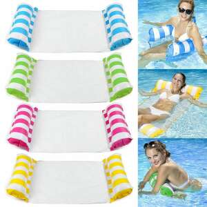 Felfújható vízi függőágy, 125 x 70cm, vegyes színű