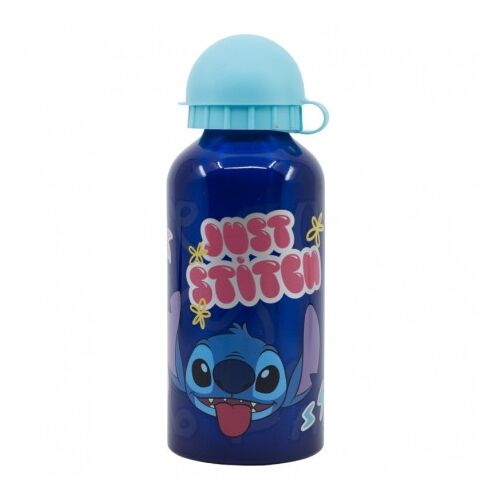 ALUMÍNIUM PALACK 400 ML Stitch, kék alumínium kulacs Stitch karakterrel, 400ml kapacitás - Kulacs