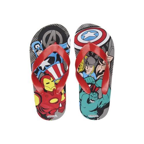Bosszúállók gyerek Flip-Flop papucs, Marvel karakterekkel, nyári strandpapucs - Gyerek papucs