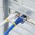 Ethernet kábelek csatlakoztatva a StarTech.com PR210B-NETWORK-CARD-hoz