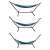Kétszemélyes Függőágy #kék-zöld 44233479