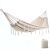 Pepita beige double hammock, 160x220cm, 300kg capacity, includes storage bag
