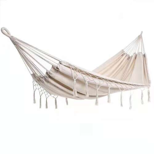 Pepita 2-person hammock, 160x220cm, 300kg weight capacity, beige