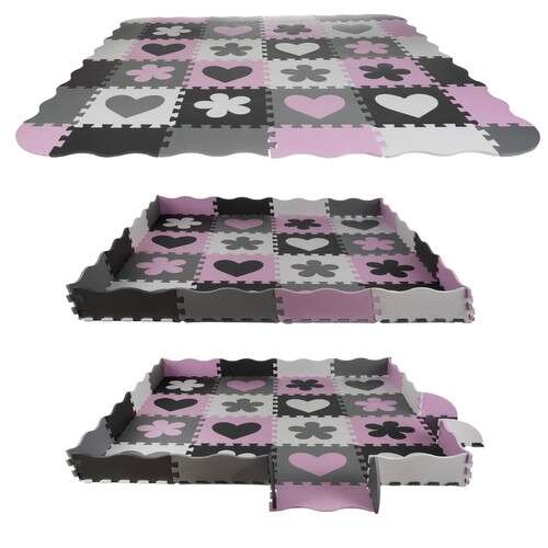 Szivacs puzzle játszószőnyeg