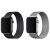 Apple Watch 38/40mm fekete és ezüst milánói szíj