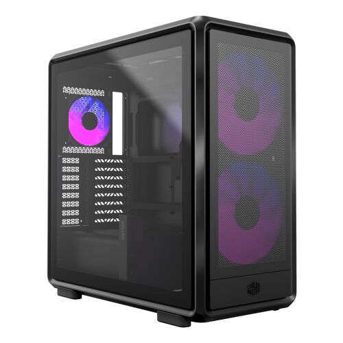 Cooler Master MasterFrame 600 Mesh ARGB Midi Torony Számítógépház - Fekete 162031632 - Cooler Master