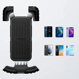 Ugreen LP494 bicycle phone holder with phone compatibility examples - Ugreen