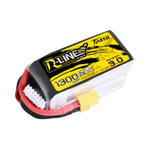 Baterie Tattu R-Line 1300mAh 120C 6S LiPo - Acumulatoare