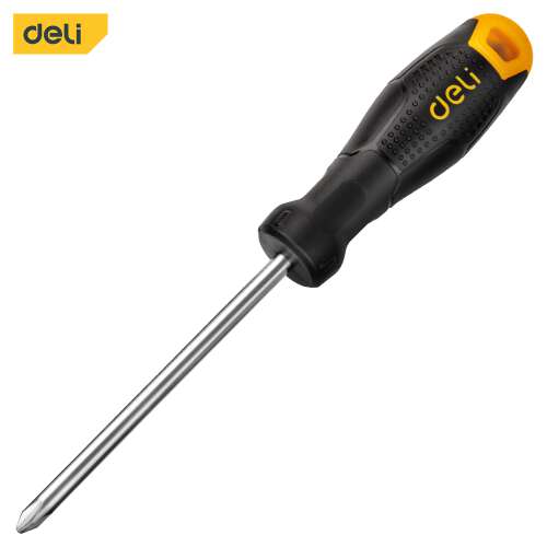 Deli Tools EDL623100 Ručný priamy skrutkovač #black-yellow 43801371