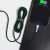 Baseus Cafule USB-C to Lightning cable, 20W PD fast charging, 2m long, green, charging an iPhone