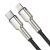 Kabel Baseus Cafule Series USB-C do Lightning, 20W, Czarny