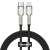 Kabel Baseus Cafule Series Metal USB-C - Lightning, szybkie ładowanie PD 20W, 25 cm, czarny