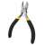 Deli EDL20025 diagonal cutting pliers, yellow and black handles
