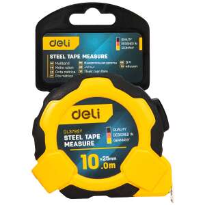 Deli Tools EDL3799Y bandă de măsurare 10m / 25mm (galben) 43726346 Rulete