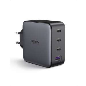 Ugreen 4-portos 100W-os USB-C és USB-A hálózati töltő, fekete - Ugreen