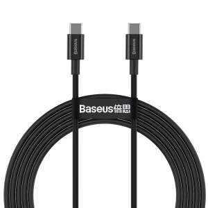 Kabel USB-C do USB-C Baseus Superior Series 100W, czarny - Baseus Kabel USB