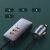 Baseus CCBT-A0G Share Together car charger with extension cable 2xUSB + 2xUSB-C 120W #grey 43727817