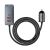 Baseus CCBT-A0G Share Together car charger with extension cable 2xUSB + 2xUSB-C 120W #grey 43727817