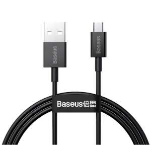 Кабел Micro USB Baseus Superior Series, черен, 1 метър - Baseus USB кабел