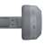 Edifier W820NB Wireless Noise Cancelling Headphones in Gray, side view, showing controls and ports