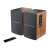 Edifier R1280DBs black wood bookshelf speakers with remote