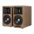 Edifier Airpulse A80 2.0 speakers, brown, side view