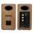 Edifier Airpulse A80 2.0 speakers, brown, back view