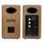 Edifier Airpulse A80 2.0 speakers, brown, back view