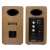 Edifier Airpulse A80 2.0 speakers, brown, back view